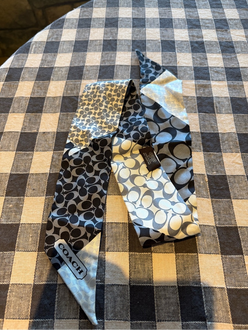 Coach Silk Scarf